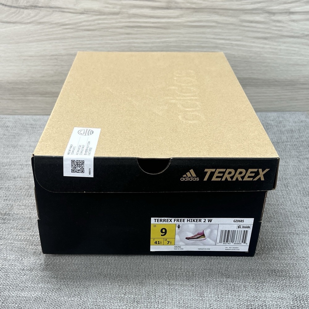 Adidas Terrex Free Hiker 2 GZ0685 Pink Trail Hiking Sneaker Shoes Womens Size 9 - Picture 8 of 9